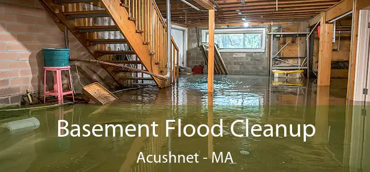 Basement Flood Cleanup Acushnet - MA