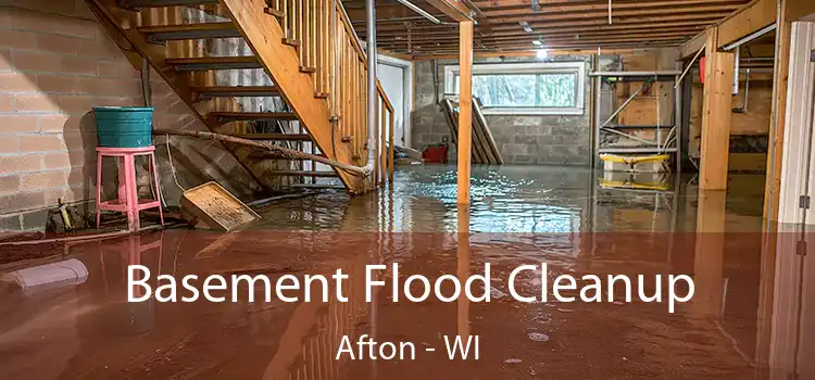 Basement Flood Cleanup Afton - WI