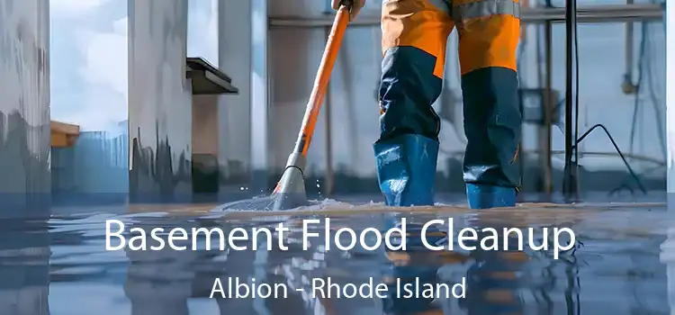 Basement Flood Cleanup Albion - Rhode Island