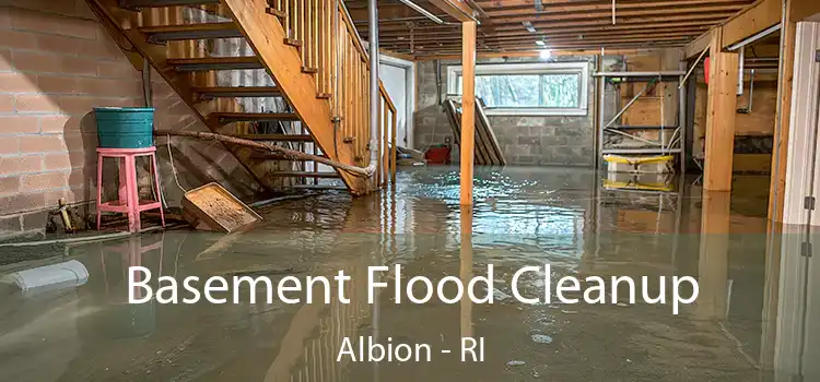 Basement Flood Cleanup Albion - RI