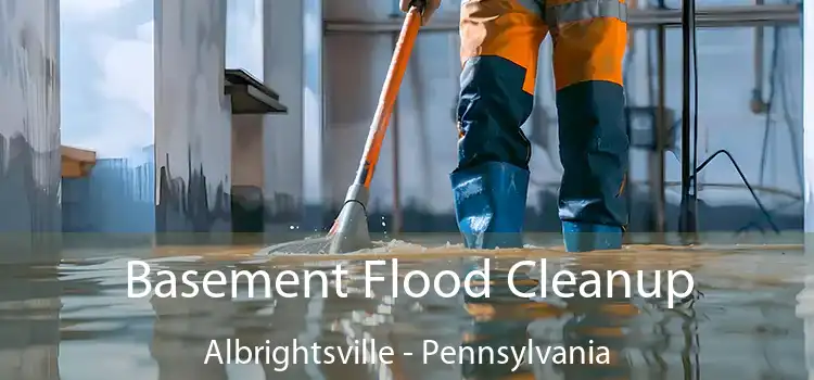 Basement Flood Cleanup Albrightsville - Pennsylvania