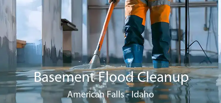 Basement Flood Cleanup American Falls - Idaho