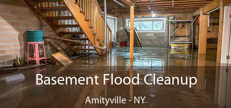 Basement Flood Cleanup Amityville - NY