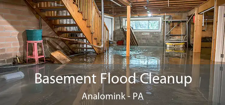 Basement Flood Cleanup Analomink - PA