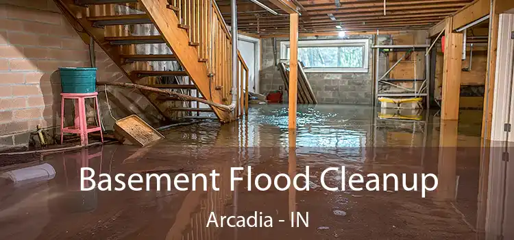 Basement Flood Cleanup Arcadia - IN