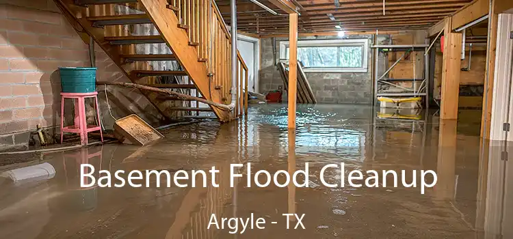 Basement Flood Cleanup Argyle - TX