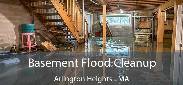 Basement Flood Cleanup Arlington Heights - MA