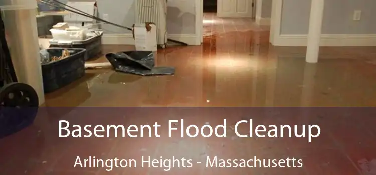 Basement Flood Cleanup Arlington Heights - Massachusetts