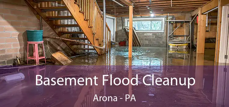 Basement Flood Cleanup Arona - PA