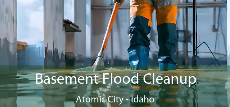 Basement Flood Cleanup Atomic City - Idaho