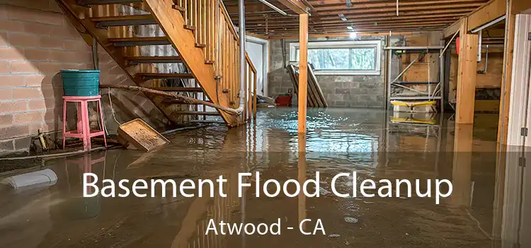 Basement Flood Cleanup Atwood - CA