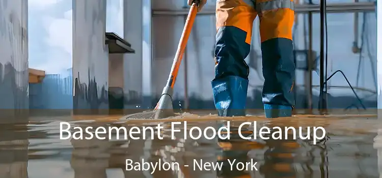 Basement Flood Cleanup Babylon - New York