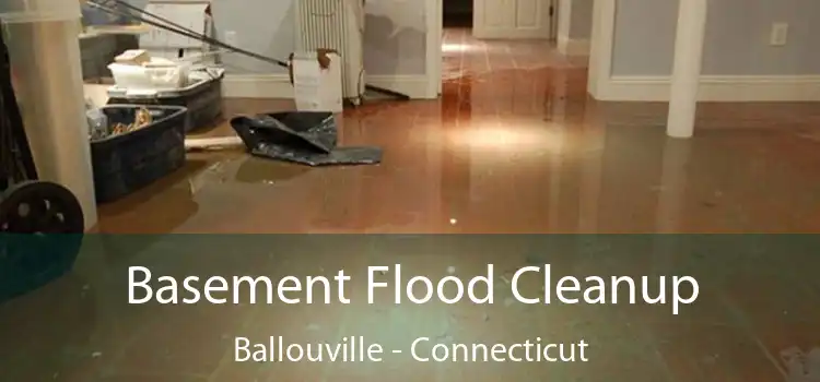 Basement Flood Cleanup Ballouville - Connecticut