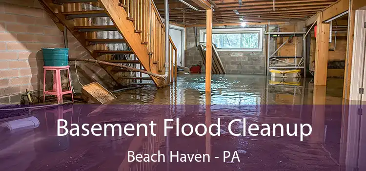 Basement Flood Cleanup Beach Haven - PA