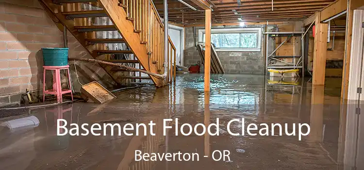 Basement Flood Cleanup Beaverton - OR