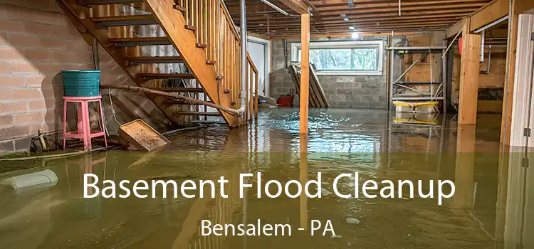 Basement Flood Cleanup Bensalem - PA