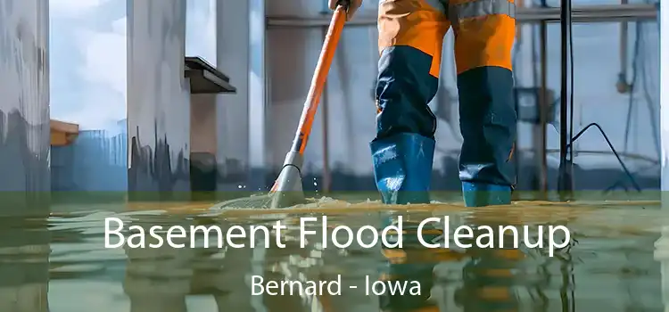 Basement Flood Cleanup Bernard - Iowa