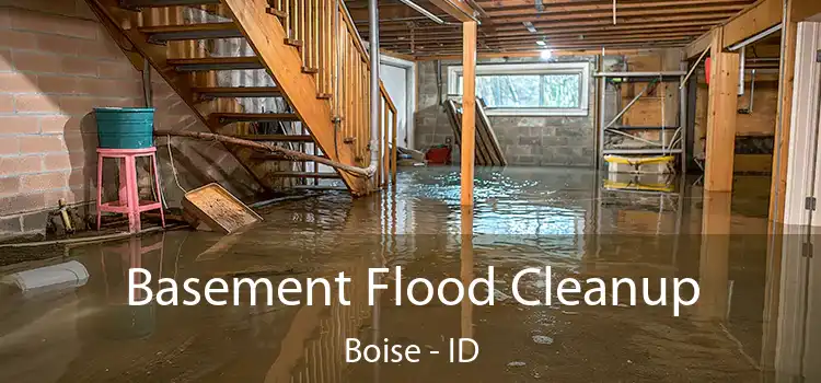 Basement Flood Cleanup Boise - ID