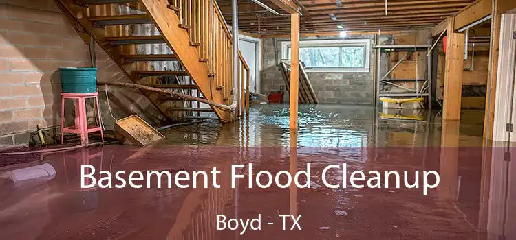 Basement Flood Cleanup Boyd - TX