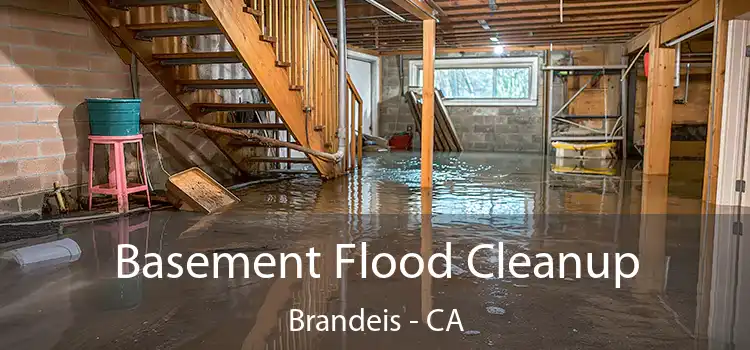 Basement Flood Cleanup Brandeis - CA