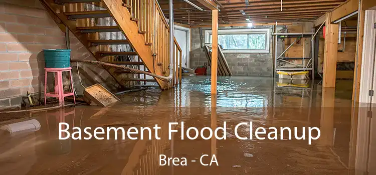 Basement Flood Cleanup Brea - CA