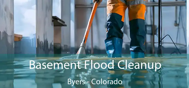 Basement Flood Cleanup Byers - Colorado