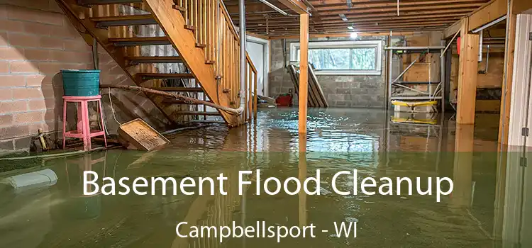 Basement Flood Cleanup Campbellsport - WI