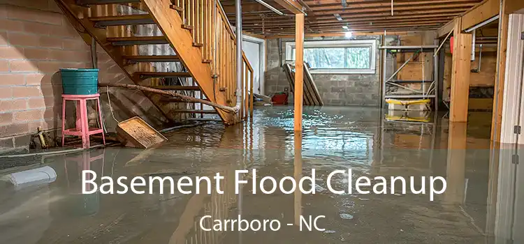 Basement Flood Cleanup Carrboro - NC