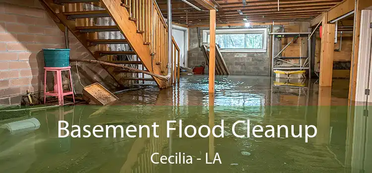 Basement Flood Cleanup Cecilia - LA