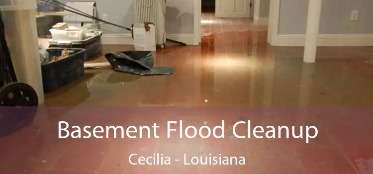 Basement Flood Cleanup Cecilia - Louisiana