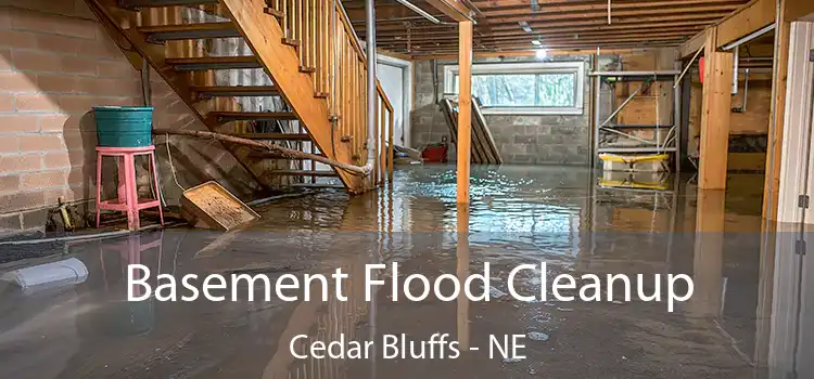 Basement Flood Cleanup Cedar Bluffs - NE