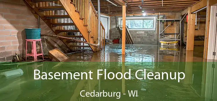 Basement Flood Cleanup Cedarburg - WI