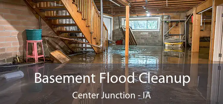 Basement Flood Cleanup Center Junction - IA