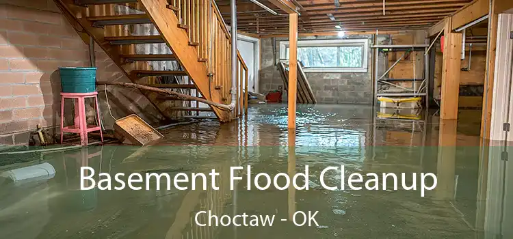 Basement Flood Cleanup Choctaw - OK