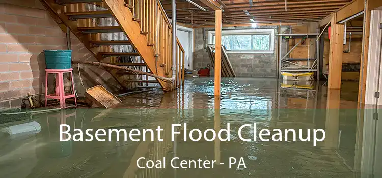 Basement Flood Cleanup Coal Center - PA