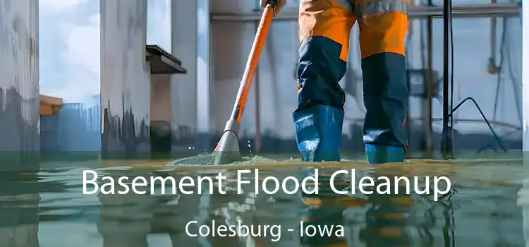 Basement Flood Cleanup Colesburg - Iowa