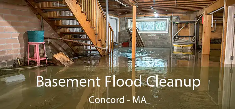 Basement Flood Cleanup Concord - MA