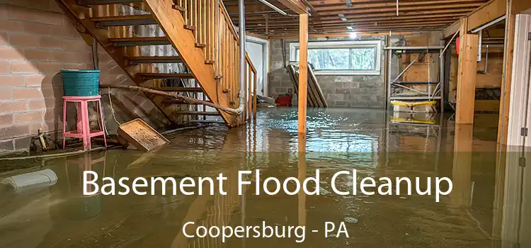 Basement Flood Cleanup Coopersburg - PA