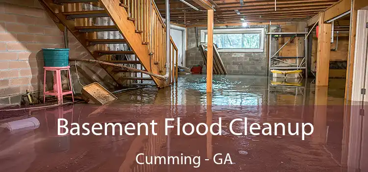 Basement Flood Cleanup Cumming - GA