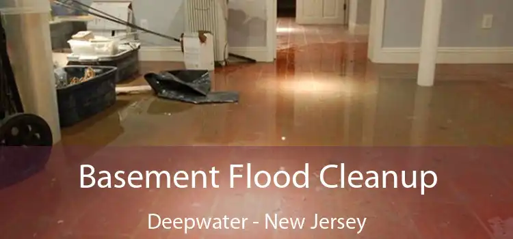 Basement Flood Cleanup Deepwater - New Jersey