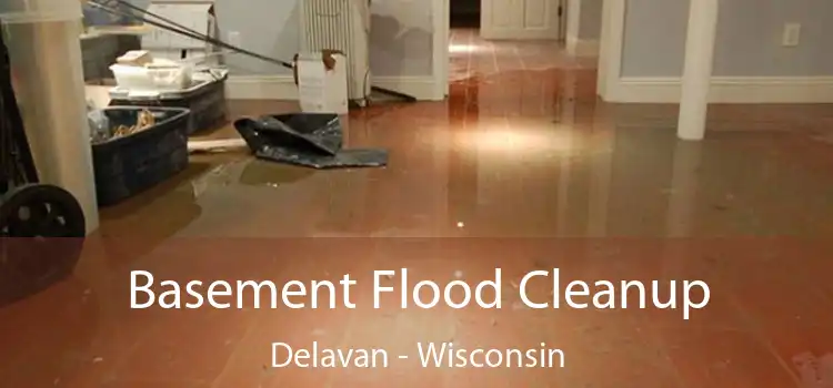 Basement Flood Cleanup Delavan - Wisconsin