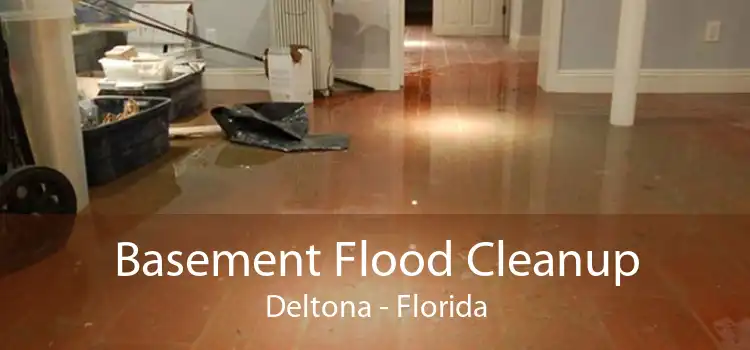 Basement Flood Cleanup Deltona - Florida