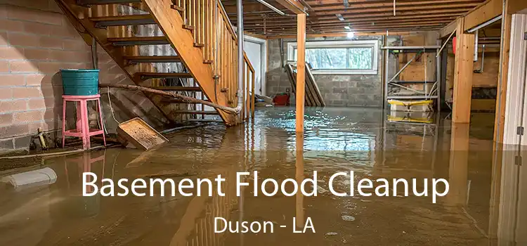 Basement Flood Cleanup Duson - LA