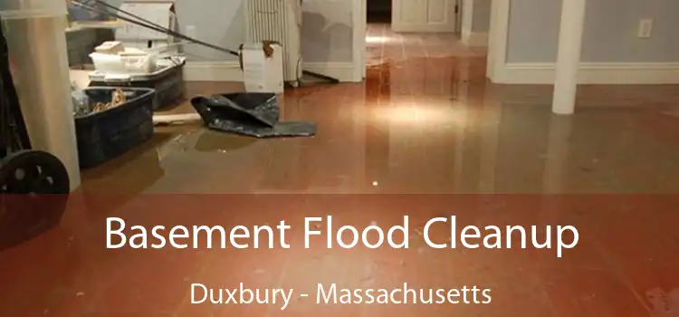 Basement Flood Cleanup Duxbury - Massachusetts