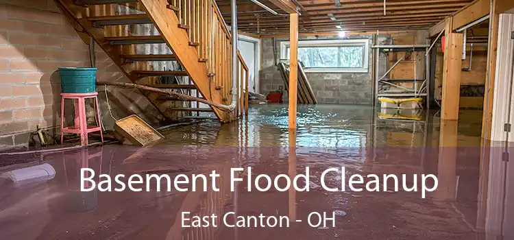 Basement Flood Cleanup East Canton - OH