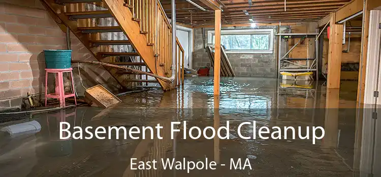 Basement Flood Cleanup East Walpole - MA