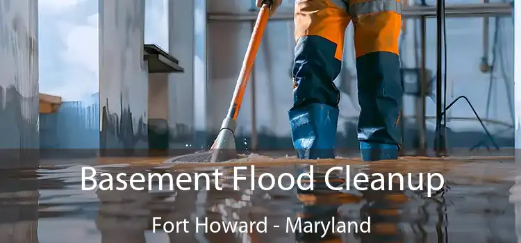 Basement Flood Cleanup Fort Howard - Maryland