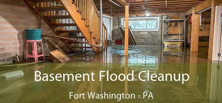 Basement Flood Cleanup Fort Washington - PA