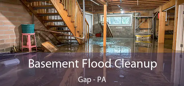 Basement Flood Cleanup Gap - PA