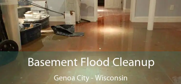 Basement Flood Cleanup Genoa City - Wisconsin